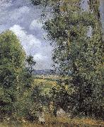 Camille Pissarro forest oil on canvas